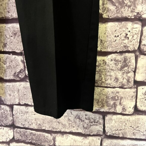 Talbots Black Curvy Fit Crop Pants Size 14 - Picture 5 of 10